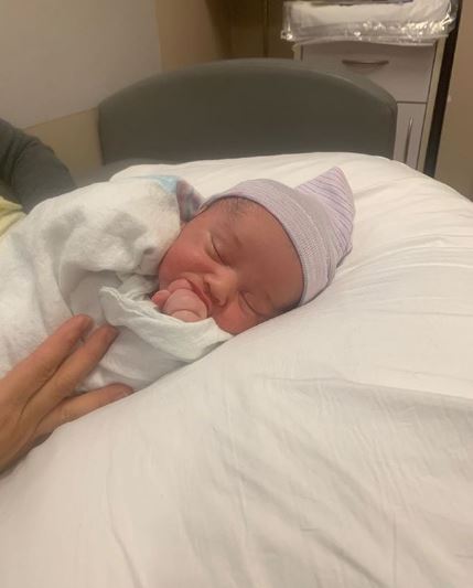Keats Noth, new born baby of Chris Noth and Tara Wilson